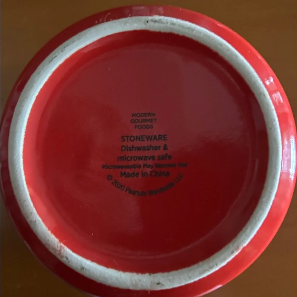 Red Snoopy Mug